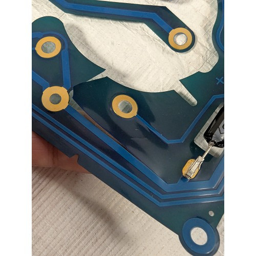 Scheda tachimetro per VOLKSWAGEN Transporter T25 benzina (08/1985-07/1992) - Orologio a lancette, senza contagiri - SECONDA SCELTA - KX35122