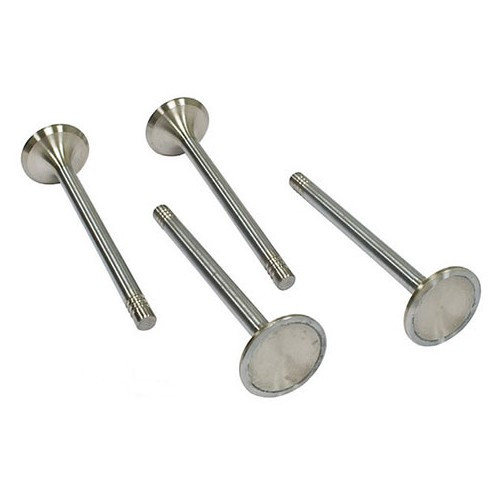  Set of 4 stainless steel 37.5 mm valves with an 8 mm tail - KZ10171 