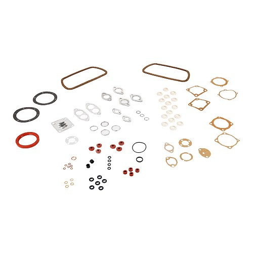     
                
                
    Gasket kit for VOLKSWAGEN Combi Split Brazil (1957-1975) - 1300 / 1500 / 1600cc - German quality - KZ10194
