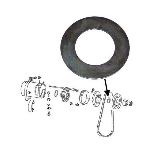  Alternator / dynamo pulley shim - KZ10245 