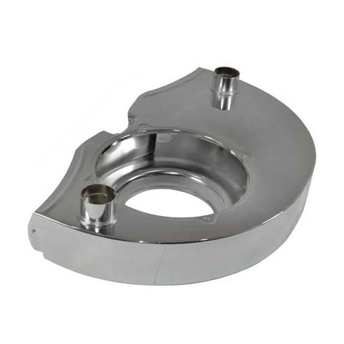 Single-intake chrome-plated turbine with heating for VOLKSWAGEN Combi Split Brazil (1957-1975) - KZ10337