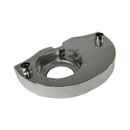 Turbina cromata a doppia aspirazione con riscaldamento per VOLKSWAGEN Combi Split Brazil (1957-1975) - KZ10339