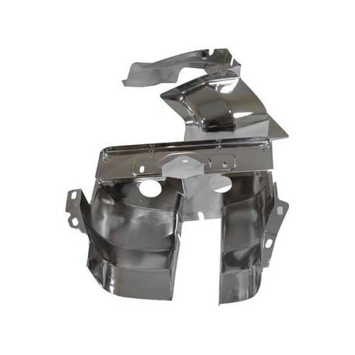 Coperchi cilindro cromati, tipo 1 motore ad aspirazione singola - 2 pezzi - KZ10349