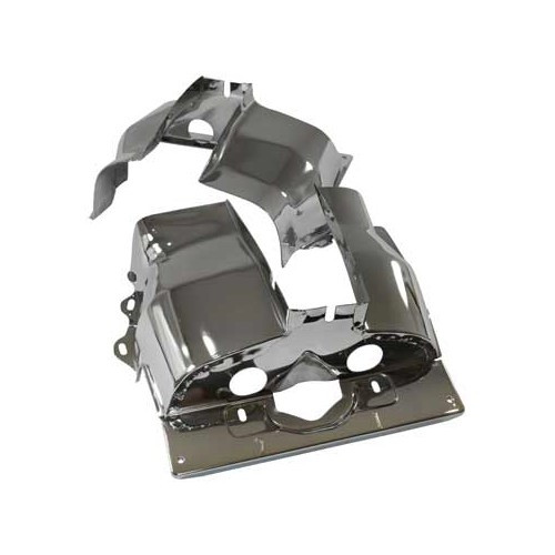     
                
                
    Couvre-cylindres chromés pour VOLKSWAGEN Combi Split Brazil (1957-1975) en simple admission - 2 pièces - KZ10349
