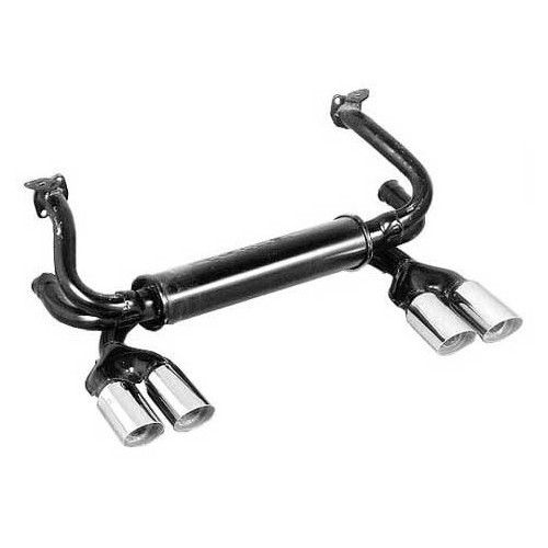     
                
                
    "MONZA" Sport exhaust for VOLKSWAGEN Combi Split Brazil (1957-1975) - KZ20031

