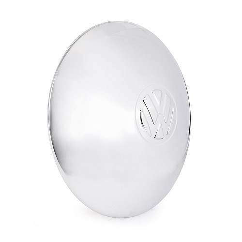     
                
                
    Enjoliveur chromé origine siglé "VW" pour jante 5 x 205 pour VOLKSWAGEN Combi Split Brazil (1957-1975) - KZ60046
