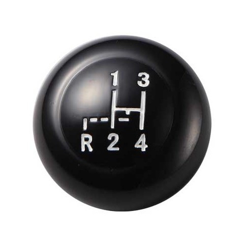  Black 10 mm Vintage Speed gear lever knob - KZ70016 