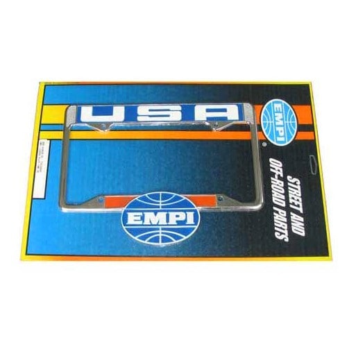  EMPI USA registration plate surround - KZ80081-2 