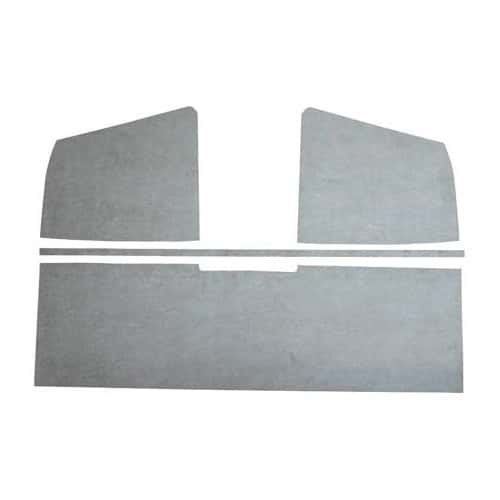  Sunroof panels in Grey PVC for Kombi Brazil Split Single Cab 61 ->75 - KZ80122 
