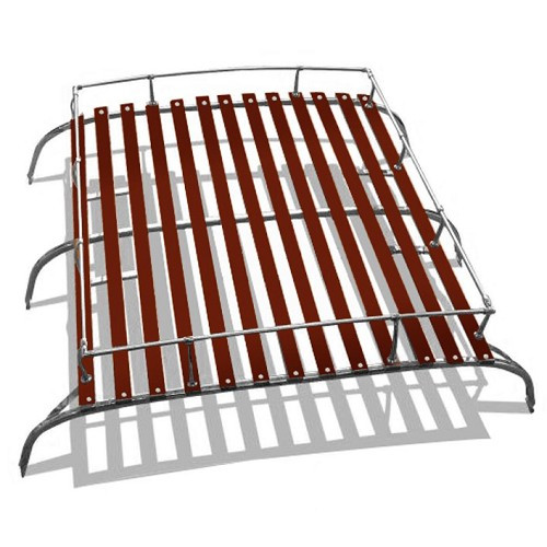     
                
                
    Galerie de toit longue pour VOLKSWAGEN Combi Split Brazil (1957-1975) - Inox - KZ80452
