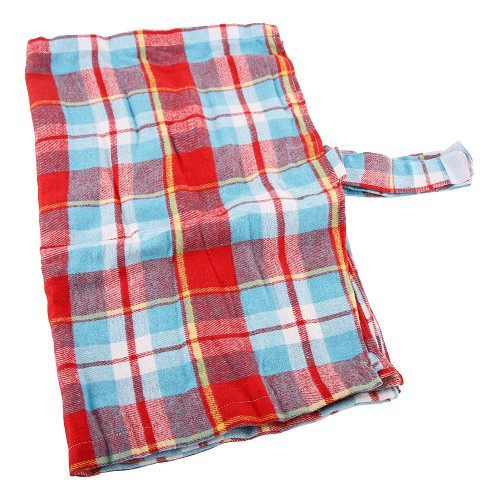 Tende interne per VOLKSWAGEN Combi Split Brazil (1957-1975) - Tartan rosso a quadri piccoli - KZ80520