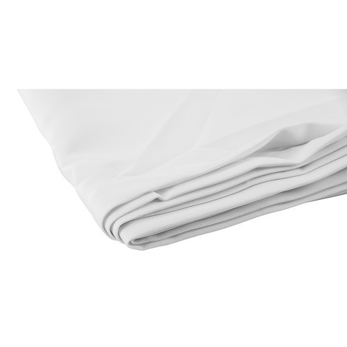 Interior curtains for VOLKSWAGEN Combi Clipper Brazil (1976-1996) - Plain white - KZ80539