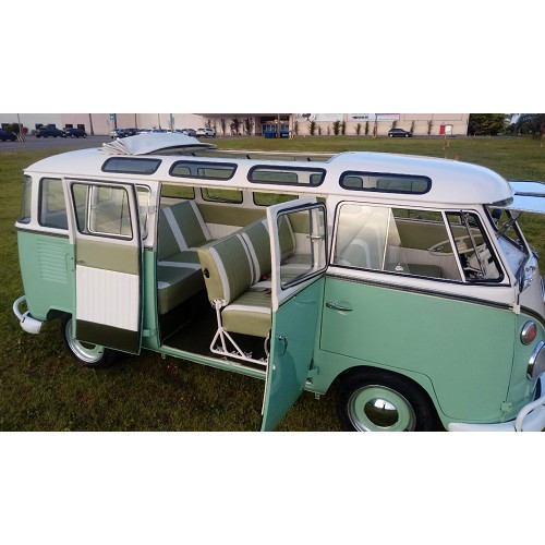 Complete convertible top for VOLKSWAGEN Combi Split Brazil (1957-1975) - KZ80565