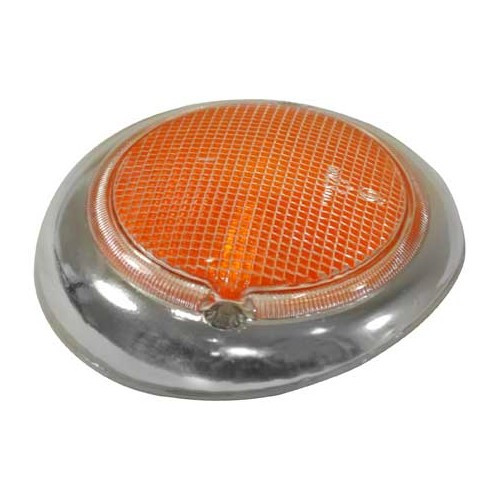  Oranje knipperlichtglas HELLA voor Combi Split Brazil (1957-1975) - KZ90013-1 