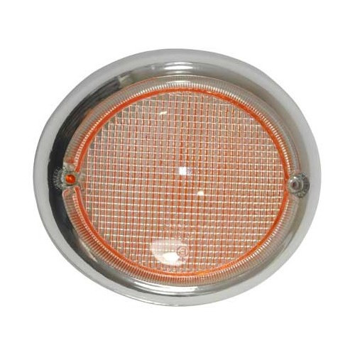  Front HELLA right-hand orange indicator glass for Combi Split Brazil (1957-1975) - KZ90014 