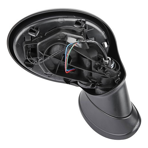  Specchio esterno destro riscaldato, nero, per MINI III R57 R57LCI Cabrio R58 Coupé e R59 Roadster (10/2007-06/2015) - non ripiegabile elettricamente - MA14841-2 