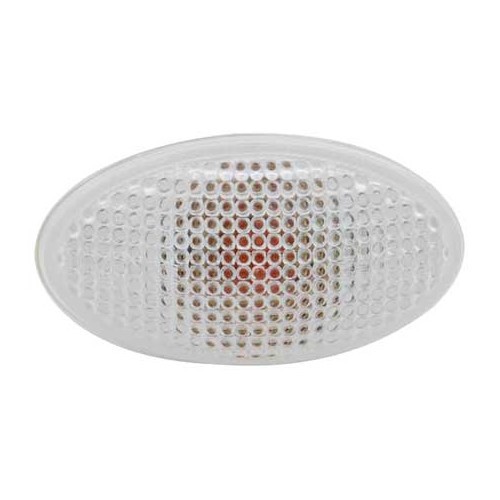     
                
                
    Répétiteur latéral de clignotant blanc complet pour MINI II R50 R53 Berline et R52 Cabriolet (09/2000-07/2008) - côté droit ou gauche - MA16820
