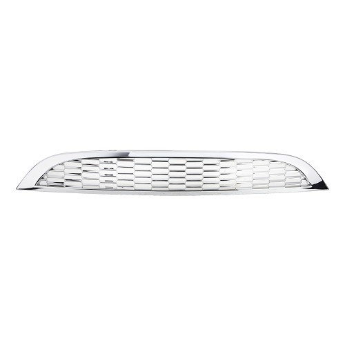     
                
                
    Grille de calandre chromée pour Mini R50 Berline R52 Cabriolet et R53 Cooper S (09/2000-07/2008) - MA18019
