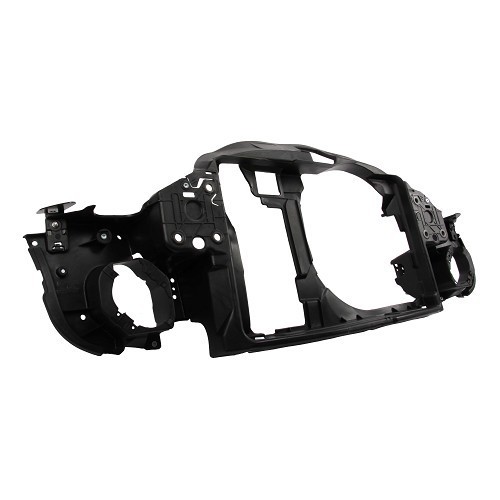  Black ABS plastic front frame for MINI II R50 Sedan and R52 Convertible (09/2000-07/2008) - MA18500-1 