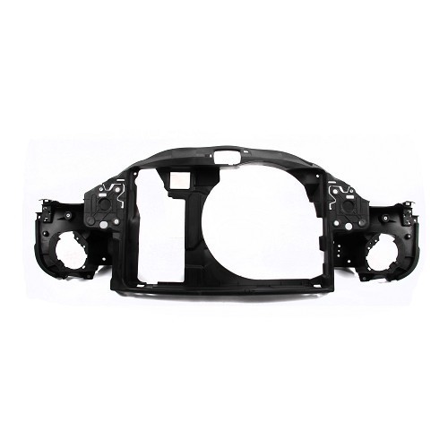  Black ABS plastic front frame for MINI II R50 Sedan and R52 Convertible (09/2000-07/2008) - MA18500 