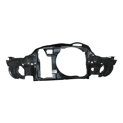  Black ABS plastic front frame for MINI II R52 Convertible R53 Sedan Cooper S and JCW (09/2000-07/2008) - MA18510 