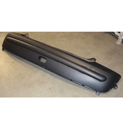 Original type rear bumper in primer for MINI II R50 Sedan phase 1 petrol and diesel (09/2000-06/2004) - without Chrome Line - MA20610