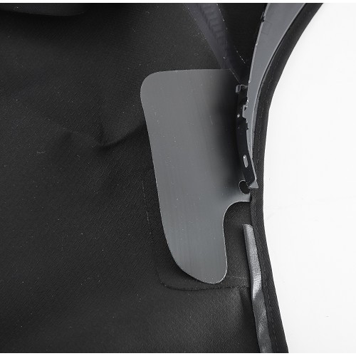  Capote noire en Alpaga Sonnenland A5 pour MINI III R57 et R57LCI cabriolet (10/2007-06/2015) - lunette en verre dégivrante - MA70005-4 