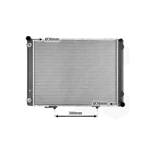     
                
                
    Radiatore motore per Mercedes 190 (W201) 2.5 Diesel cambio automatico - MB01114
