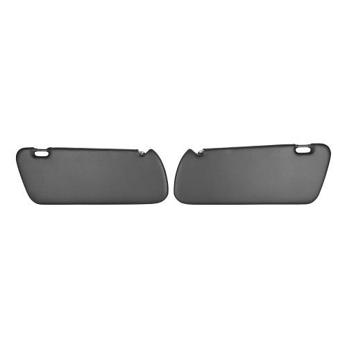 Black sun visors for Mercedes SL W113 Pagoda - Pair - MB02293
