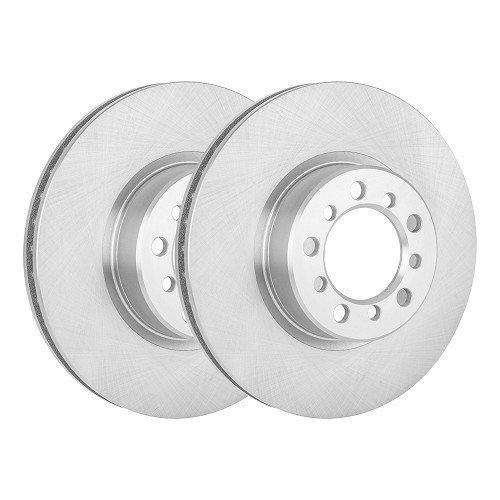  2 MEYLE front brake discs for Mercedes S-Class W126 Coupé (C126) - MB04220 