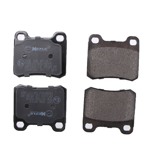  Rear brake pads for Mercedes 190 (W201) - MB04310-1 