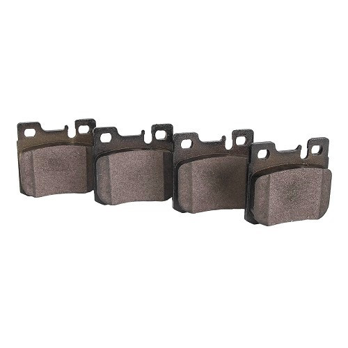  Rear brake pads for Mercedes E Class (W124) if wear indicator, ATE assembly - MB04314 
