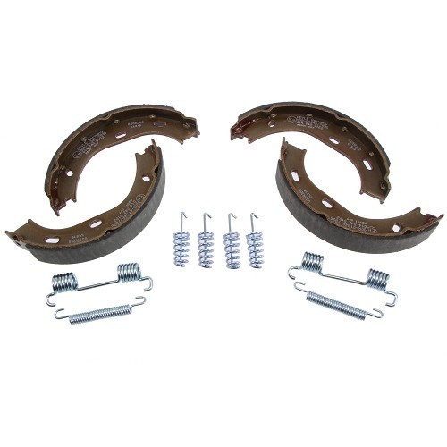  Rear brake shoes for Mercedes W123 - MB04402 