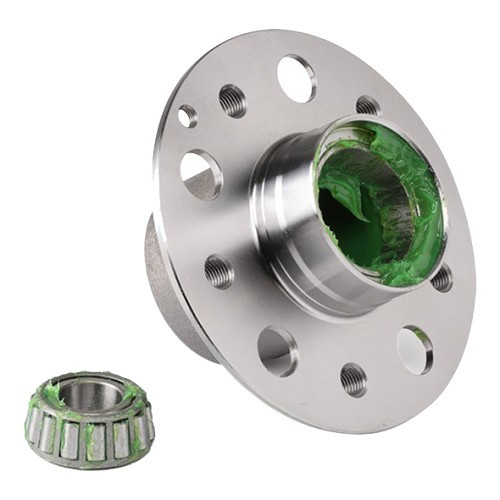     
                
                
    Front wheel hub complete with FEBI bearing for Mercedes-Benz C-Class (05/2000-05/2008) - MB05106
