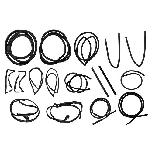     
                
                
    Body gasket kit 17 for Mercedes W113 Pagoda - MB07178
