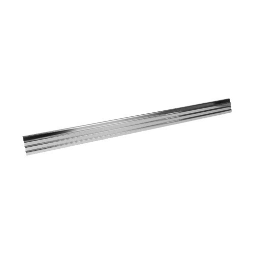 Polished stainless steel door sills for Mercedes SL R107 and SLC C107 - The pair - MB07326 