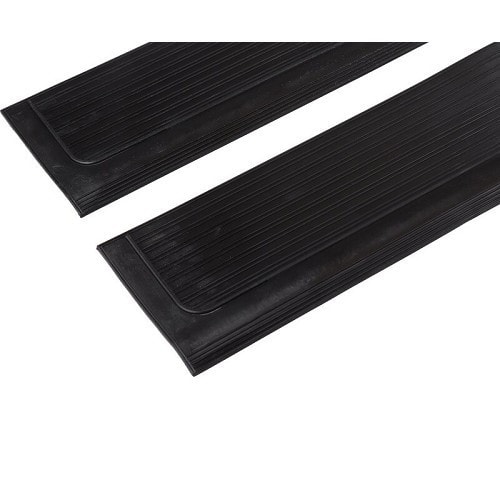  Rubber door sills for Mercedes SL R107 and SLC C107 - Pair - MB07328-1 