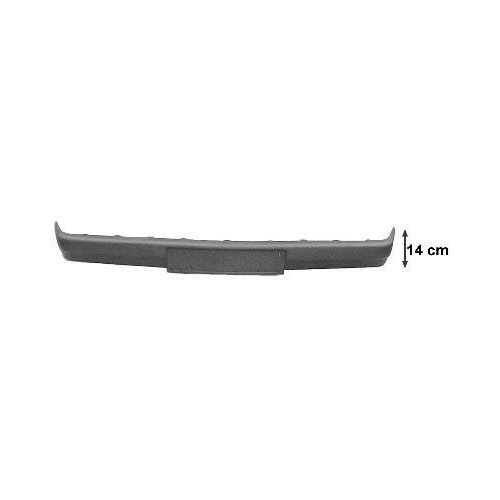  Upper front bumper trim for Mercedes 190 (W201) from 10/88-> - MB08504 