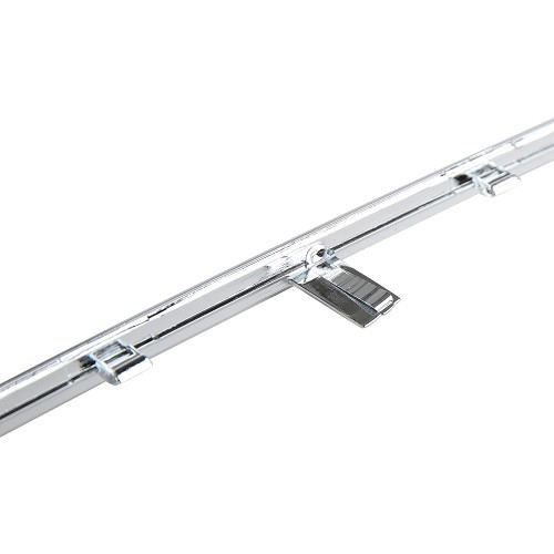 Rear center chrome bumper strip for Mercedes C-Class W203 sedan - MB08551