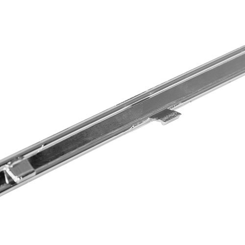 Rear center bumper trim chrome for Mercedes E-Class W210 - MB08738