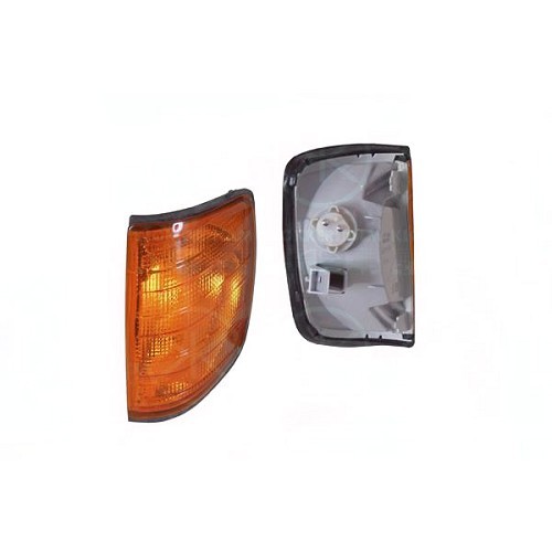  Left front orange indicator for Mercedes E Class (W124) - MB09132 