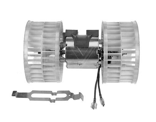 thumbnail image 2 of HVAC Blower Motor With Dual Fan Cage For Mercedes-Benz W124 C124 A124 E320 (86-95) 2 of 5