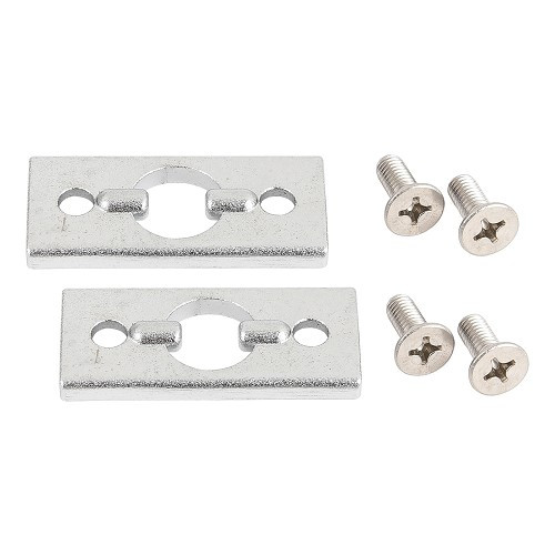     
                
                
    Kit de placa de cierre de capota para Mercedes SL R107 todos los modelos - MB33180
