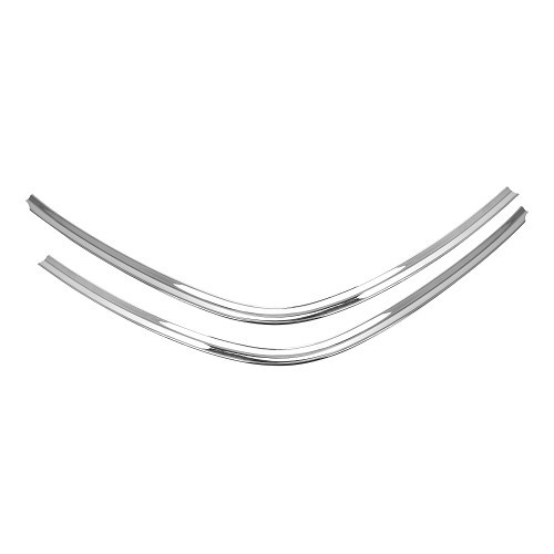     
                
                
    Kit baguettes de couvre capote chromées pour Mercedes SL R107 - MB33196
