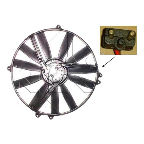     
                
                
    Ventoinha de arrefecimento do motor NRF para Mercedes Benz W201 190E (10/1982-08/1993) - MB85001
