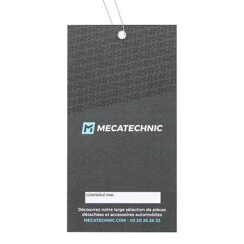 Etichetta di manutenzione del veicolo MECATECHNIC - MC00031