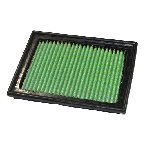    
                
                
    GREEN sport rectangular air filter for MINI II R50 Sedan and R52 Convertible (09/2000-11/2006) - W10B16 engine - MC45008
