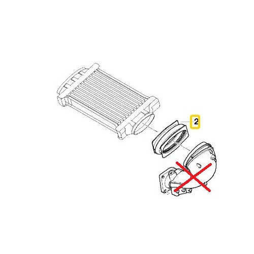 Soffietti di aspirazione per Mini Cooper S R53 Berlina e R52 Cooper S Cabrio (10/2000-07/2008) - MC52001