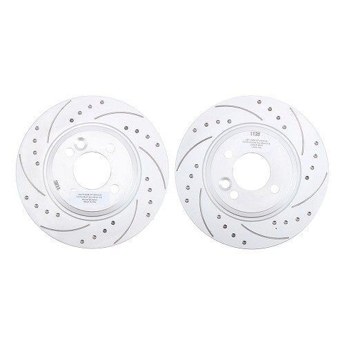  BREMTECH ventilated front brake discs 276x22mm for MINI II R50 R53 Sedan and R52 Convertible (09/2000-07/2008) - the pair - MH28101-2 