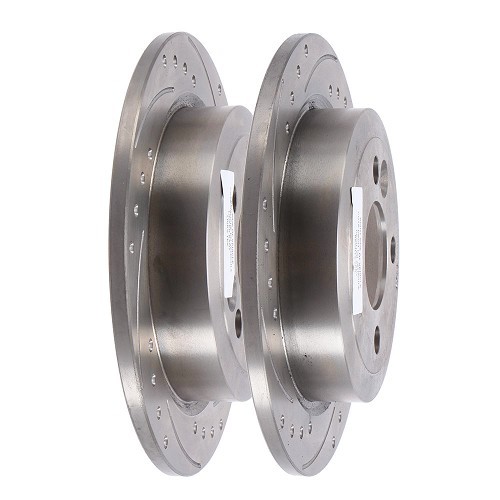  BREMTECH 259x10mm slotted rear brake discs for MINI III R58 Coupe and R59 Roadster (10/2007-06/2015) - per pair - MH28106 